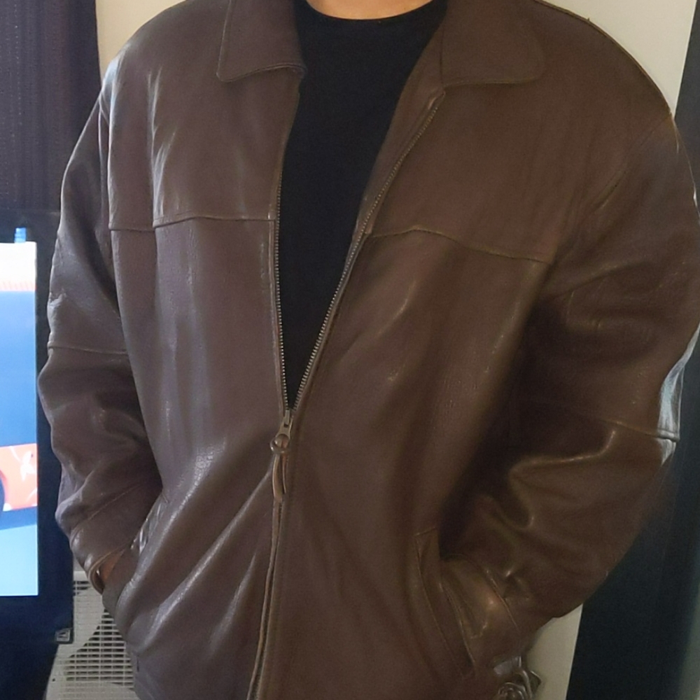 Radius leather jacket🧥